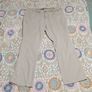 Bebop originals size 16 womens khaki jeans